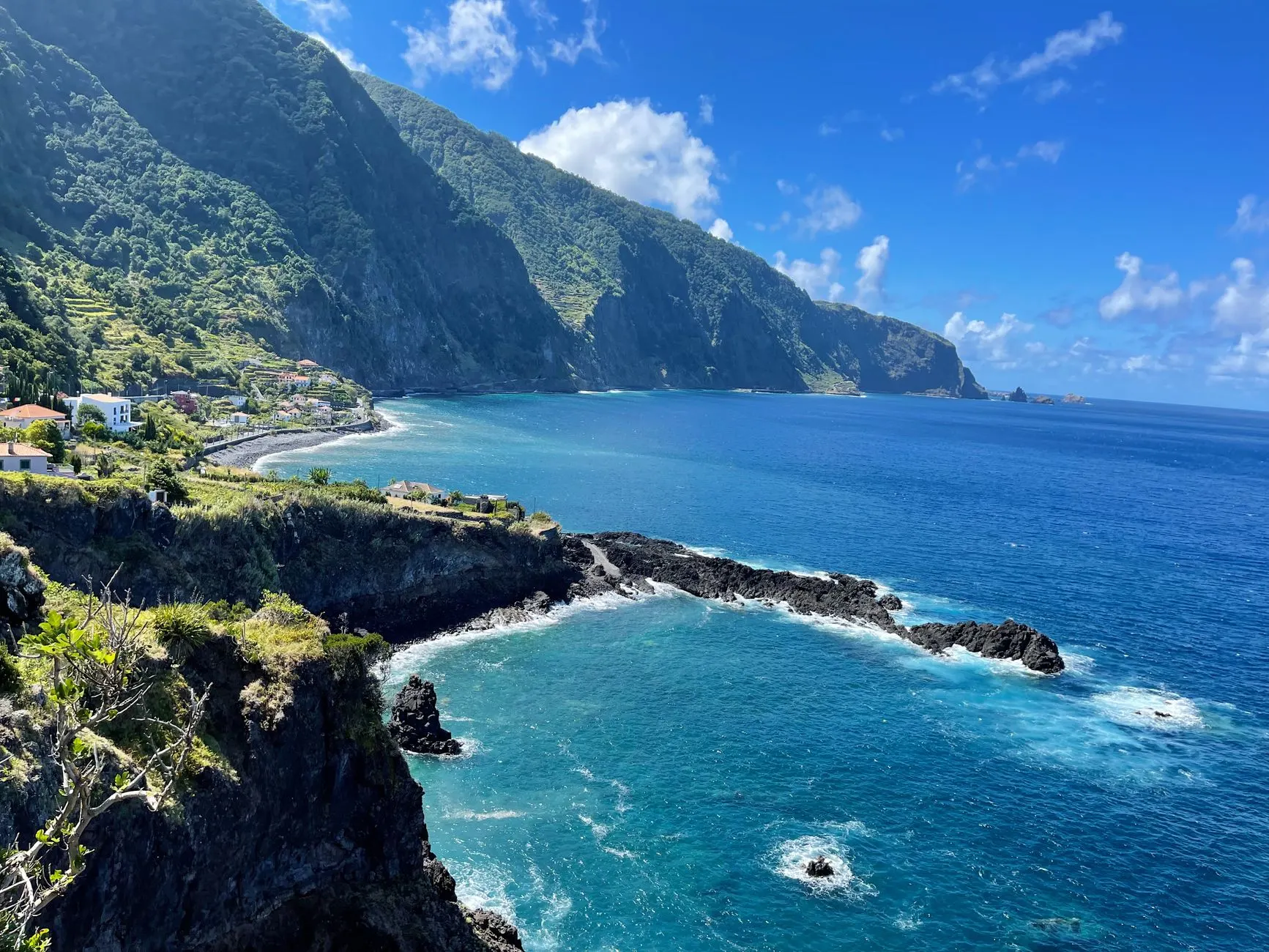 Wild North · São Vicente, Bridal Veil falls and Seixal